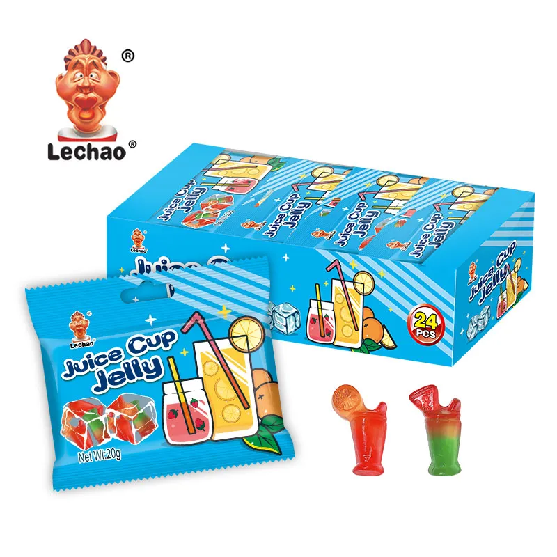 Juice Cup Shape Gummi Fun Mix Bulk, Gummy Sweets Wholesale-5