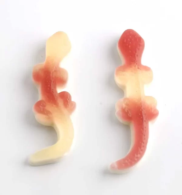 LeChao Bulk Gummy Animals, Centipede Gecko Crocodile Gummy-2