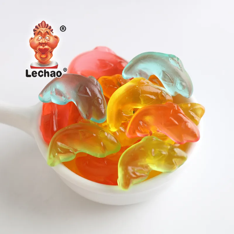 LeChao Bulk Gummy Fish, Colorful Gummy Candy Mix Wholesale-1