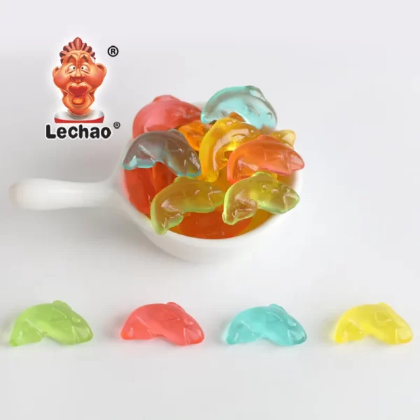 LeChao Bulk Gummy Fish, Colorful Gummy Candy Mix Wholesale-3