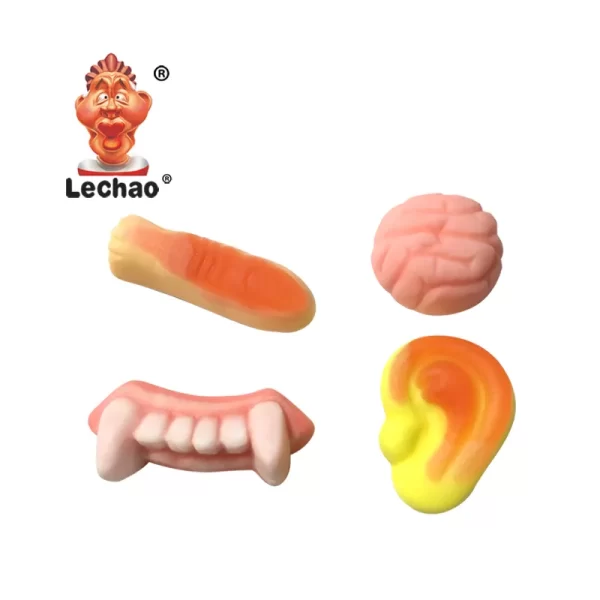 LeChao Halloween Gummies Bulk, Wholesale Gummy Body Parts-2