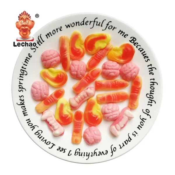 LeChao Halloween Gummies Bulk, Wholesale Gummy Body Parts-3