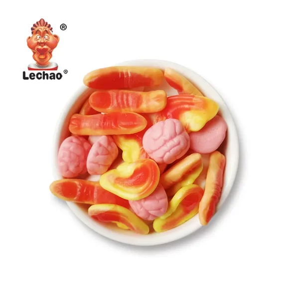 LeChao Halloween Gummies Bulk, Wholesale Gummy Body Parts-4