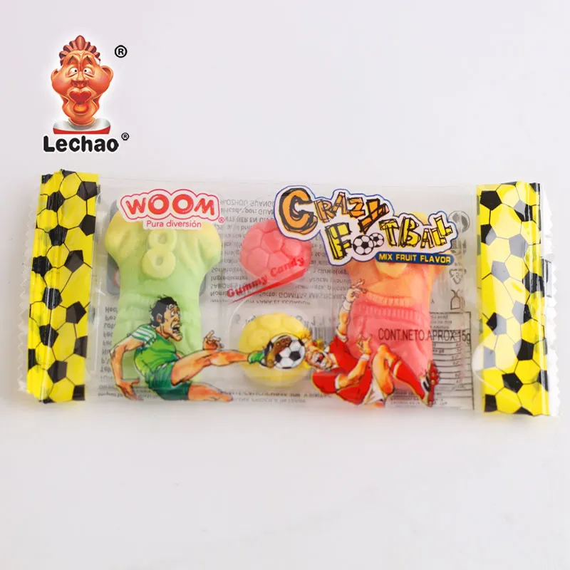 LeChao Soccer Gummies Wholesale, Bulk Boxes Gummy Candies-1