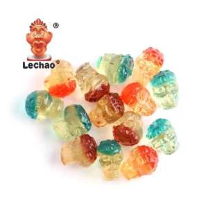 LeChao Soft Sweets In Bulk, 3D Gummy Skulls Candy Wholesale-3