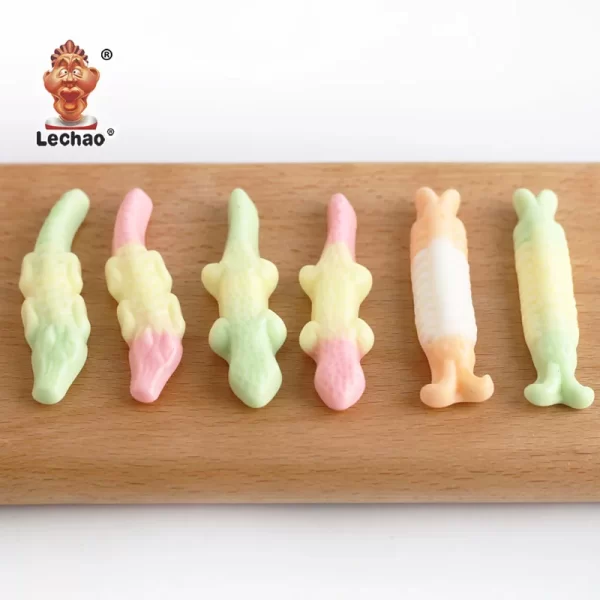 Wholesale Chewy Sweets, LeChao Gummy Lizard Bulk Supply-1