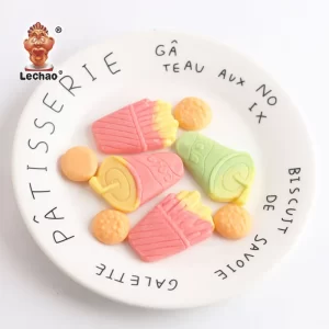 Wholesale Gummy Candies, Cola, Burger, French Fries Gummies-3