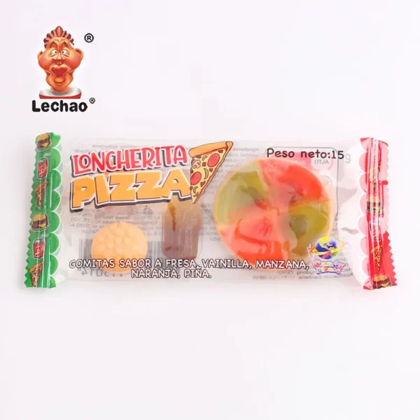 Bulk Buy Soft Sweets, Wholesale Pizza Burger Cola Gummies-1
