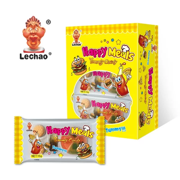 Bulk Buy Soft Sweets, Wholesale Pizza Burger Cola Gummies-5