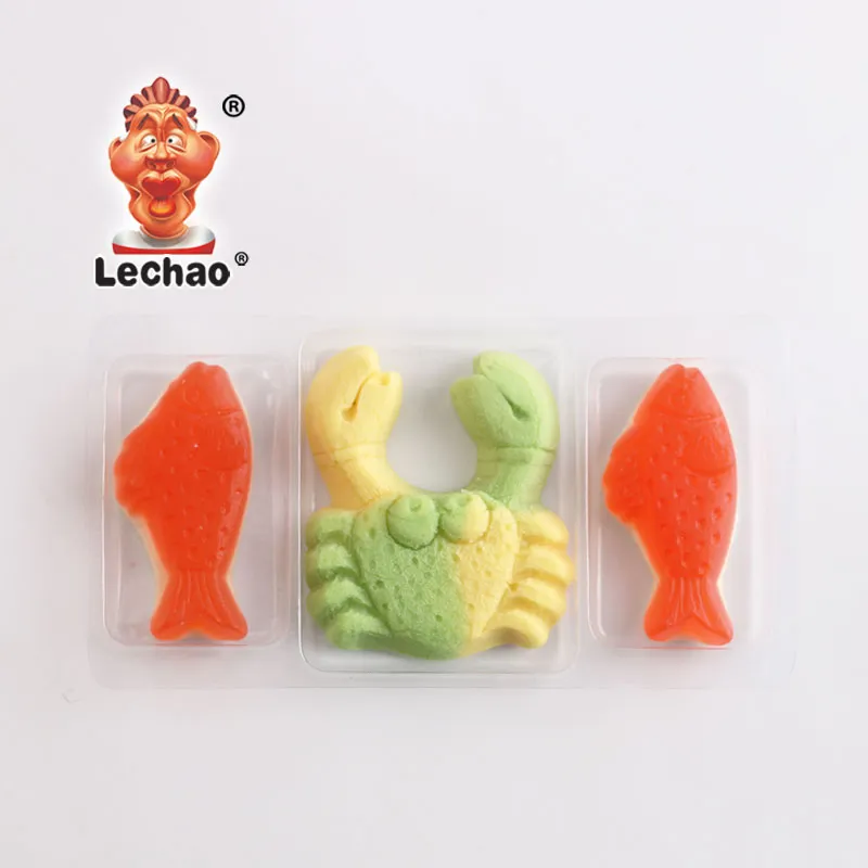 Fruity Gummy Crab & Gummy Fish Candy Bulk Wholesale-2
