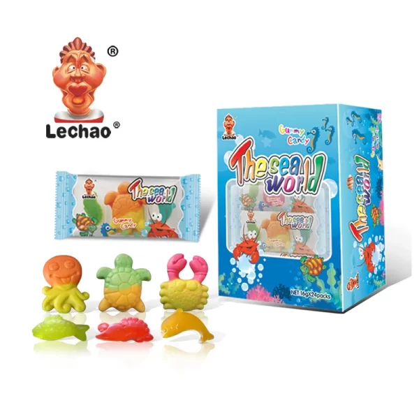 Fruity Gummy Crab & Gummy Fish Candy Bulk Wholesale-5