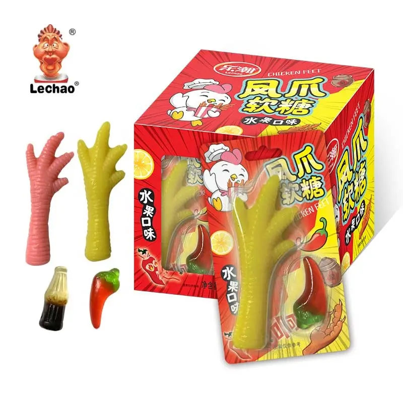 Fun Gummy Candies Wholesale, Chicken Feet Gummy Candy-6.webp
