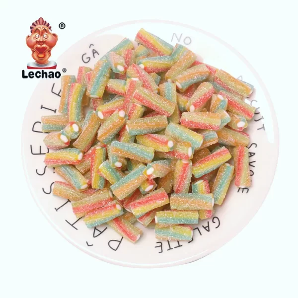 LeChao Soft Filled Bulk Licorice Bites, LeChao Sour Gummy Candy-3