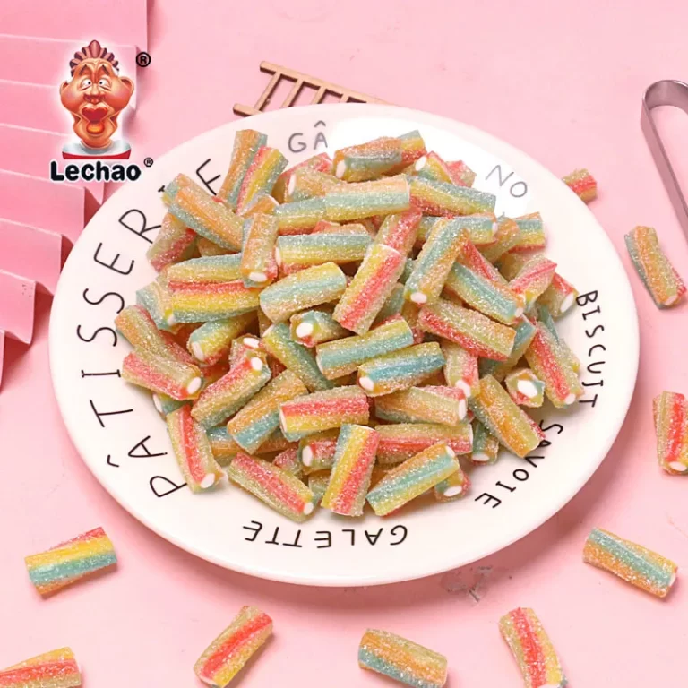 LeChao Soft Filled Bulk Licorice Bites, LeChao Sour Gummy Candy-5