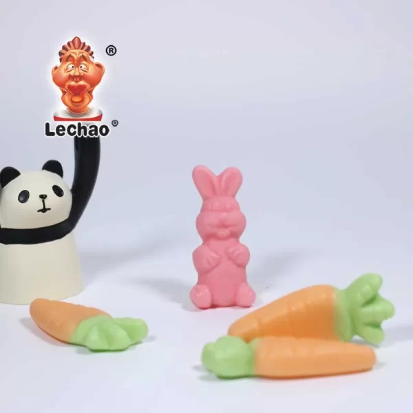 Wholesale Gummy Bunnies & Carrots, LeChao Halal Gummy Candy-3
