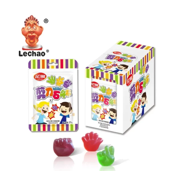 Wholesale Halal Gummy Candy, Rock Paper Scissors Gummy-1