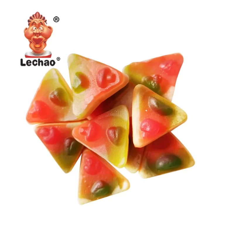Bulk Gummy Candy Pizza, Individually Packaged With Tiny Fork-2