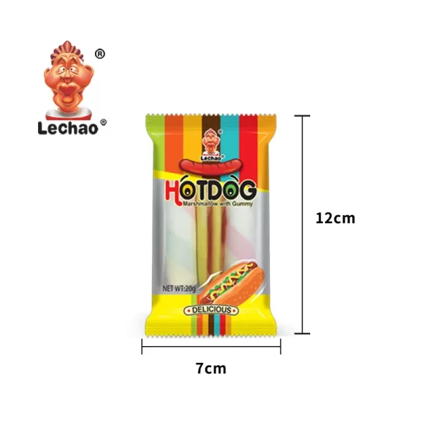 Hotdog Shaped Wholesale Marshmallows & Gummy Candy-2