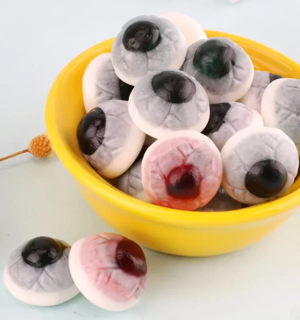 LeChao Wholesale Eye Ball Gummies Filled With Fruit Jam-3
