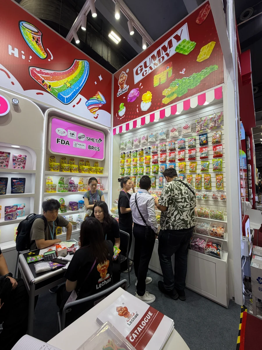 LeChao's Creative Soft Candies Shine at 138th Canton Fair-2