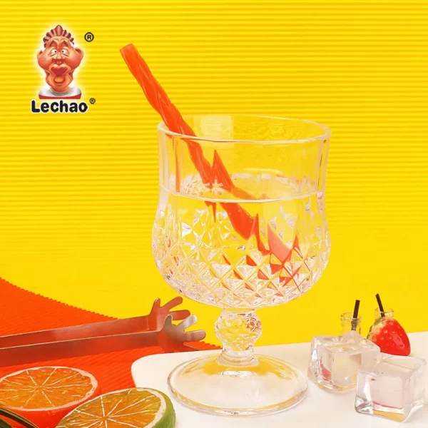 LeChao Bulk Licorice Candy, Red & Black Licorice Twists-3