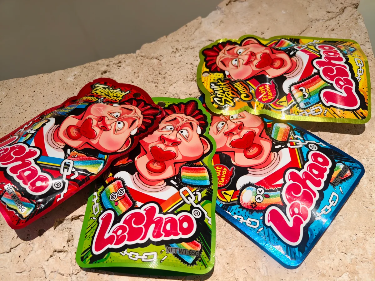 Packaging Design Suggestions for Rainbow Sour Bites Candy