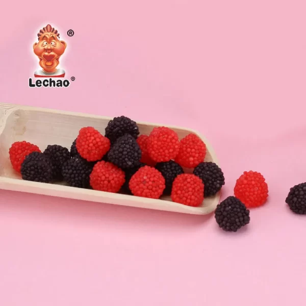 Wholesale Berry Gummies, Crunchy Candy With Gummy Center-2