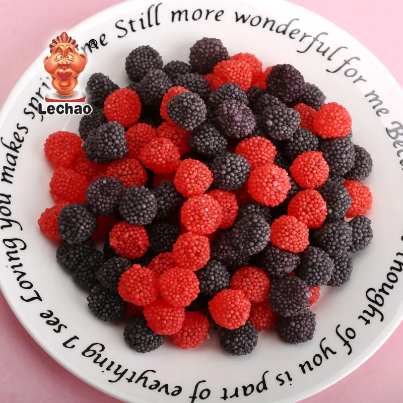 Wholesale Berry Gummies, Crunchy Candy With Gummy Center-3