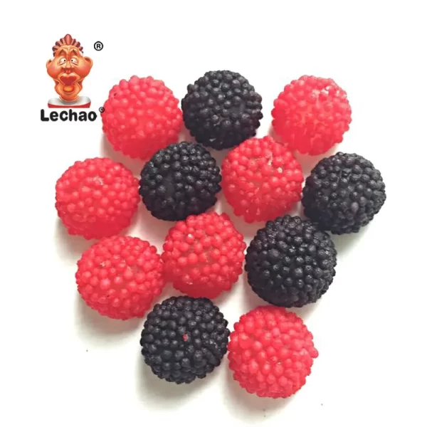 Wholesale Berry Gummies, Crunchy Candy With Gummy Center-5
