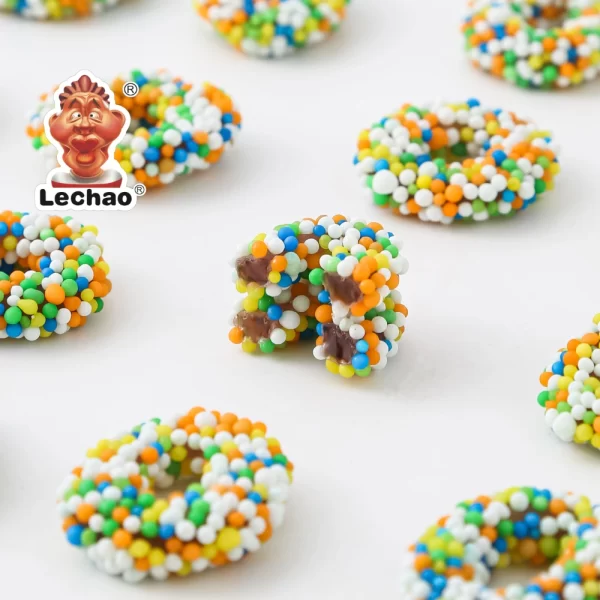 Wholesale Crunchy Gummy Rings, Bulk Crispy Chewy Candies-6