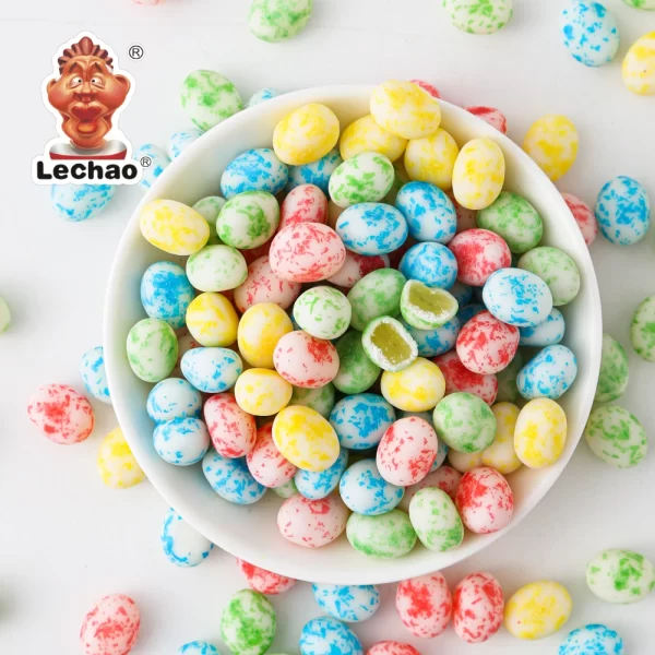 Colorful Egg-Shaped Gummy Candies Bulk Supply for Parties-4