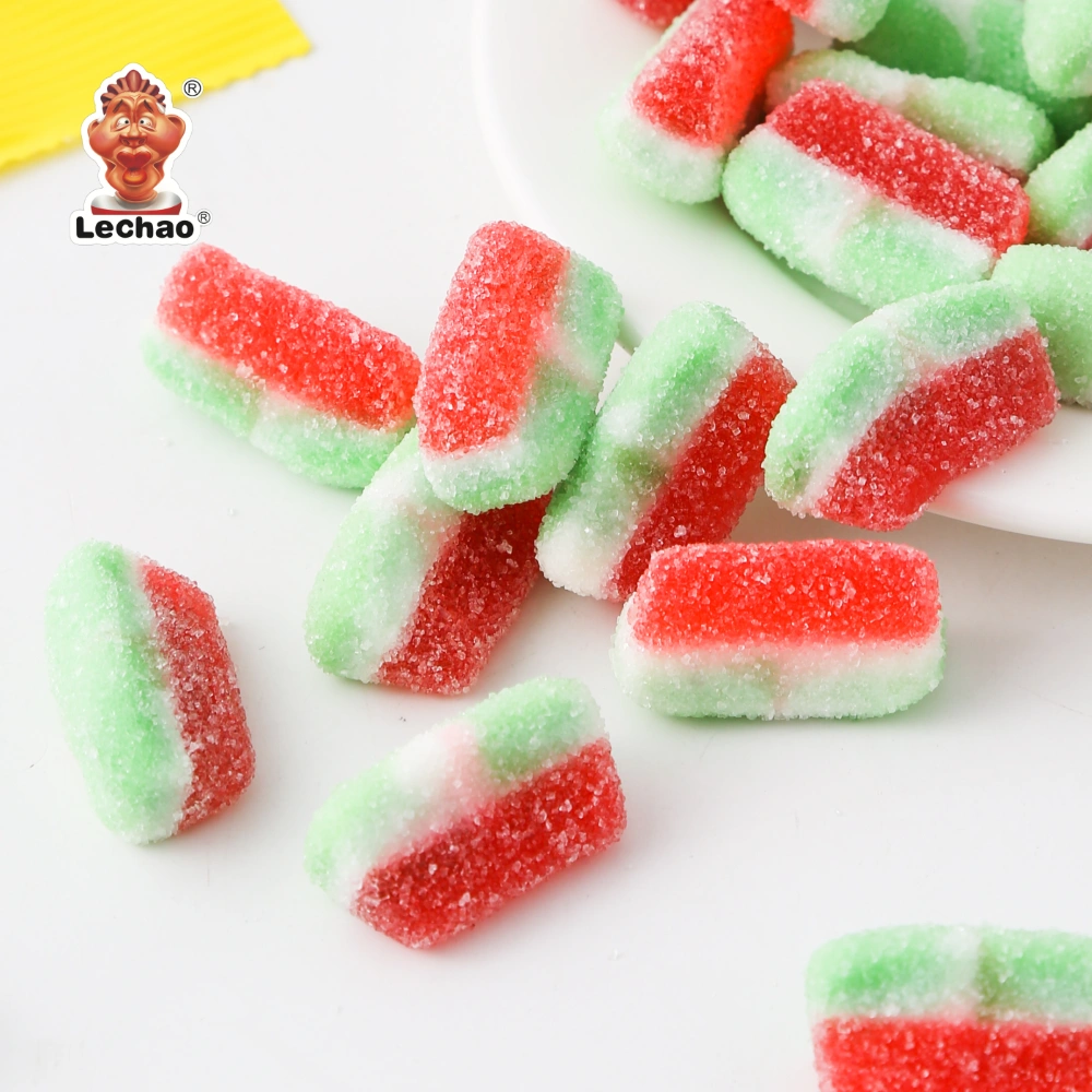 Lechao Chewy Candy Wholesale, Bulk Sour Watermelon Gummies-2