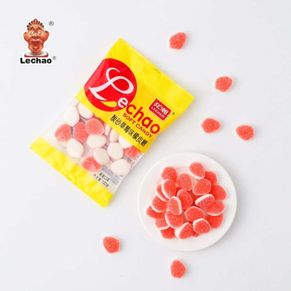 Lechao Wholesale Chewy Candies, 120g Strawberry Gummies-1