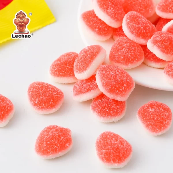 Lechao Wholesale Chewy Candies, 120g Strawberry Gummies-2