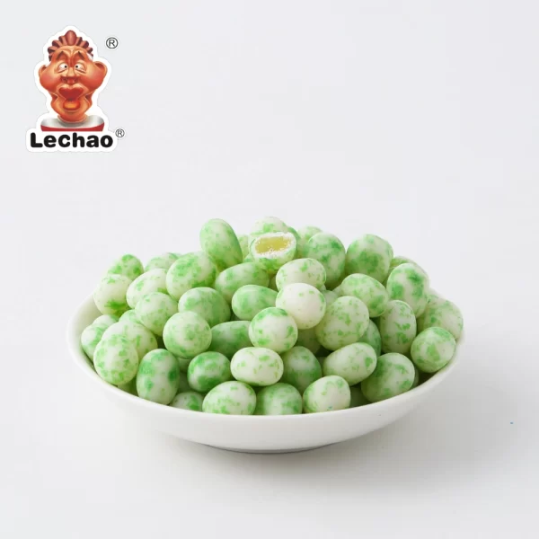 Green Apple Soft Sweets Wholesale, White Chocolate Coating-2