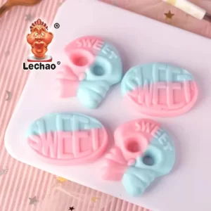 Factory Wholesale Gummy Skulls, Fruity Halloween Candy-1