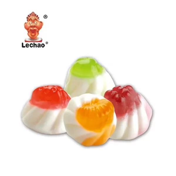 Wholesale Flower Gummies, Fruity Bloom-Shaped Soft Sweets