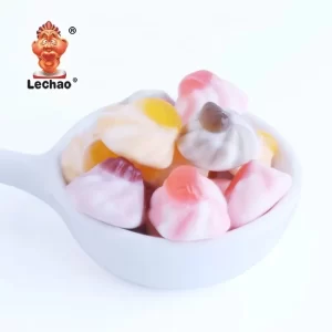 Wholesale Flower Gummies, Fruity Bloom-Shaped Soft Sweets