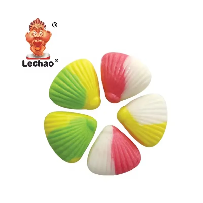 Wholesale Shell Gummies, Colorful Fruit-Flavored Chewy Candy