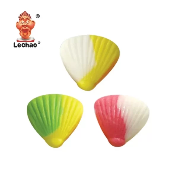 Wholesale Shell Gummies, Colorful Fruit-Flavored Chewy Candy