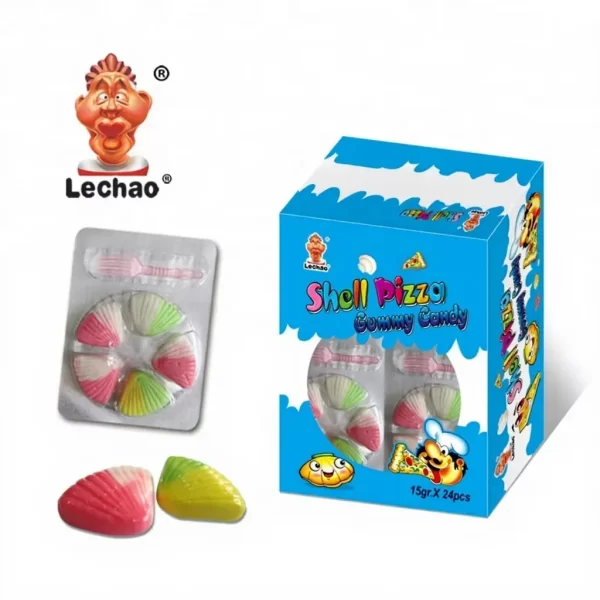 Wholesale Shell Gummies, Colorful Fruit-Flavored Chewy Candy