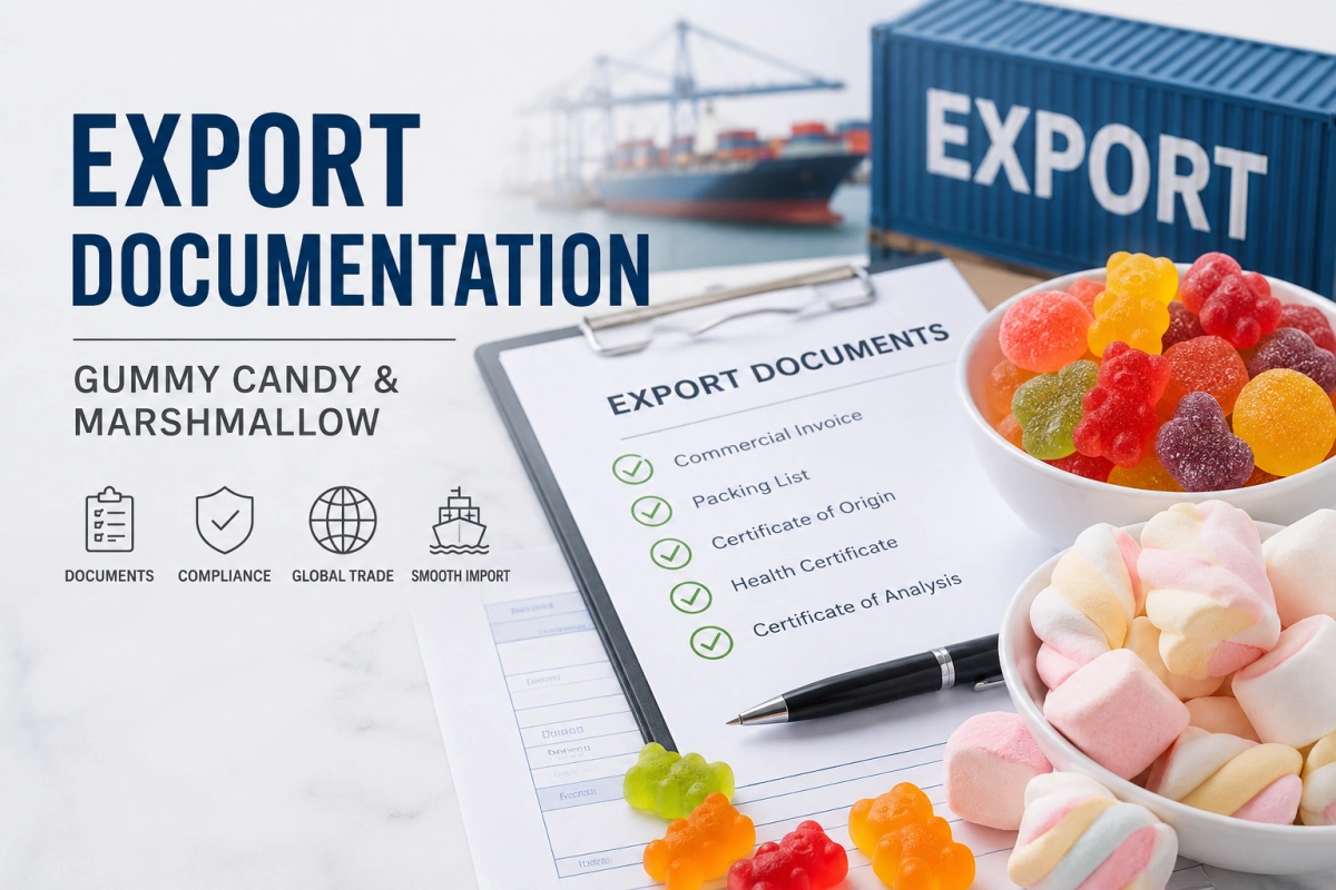 Gummy Candy & Marshmallow Export Documentation Guide (2026 Checklist)