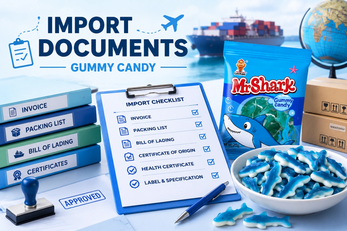 Documents Are Needed to Import Gummy Candy
