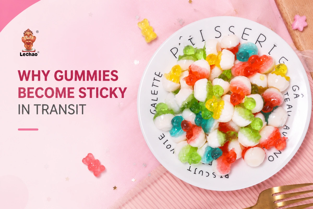 Sticky Gummy Candies After Shipping, Causes & Solutions for Candy Brands