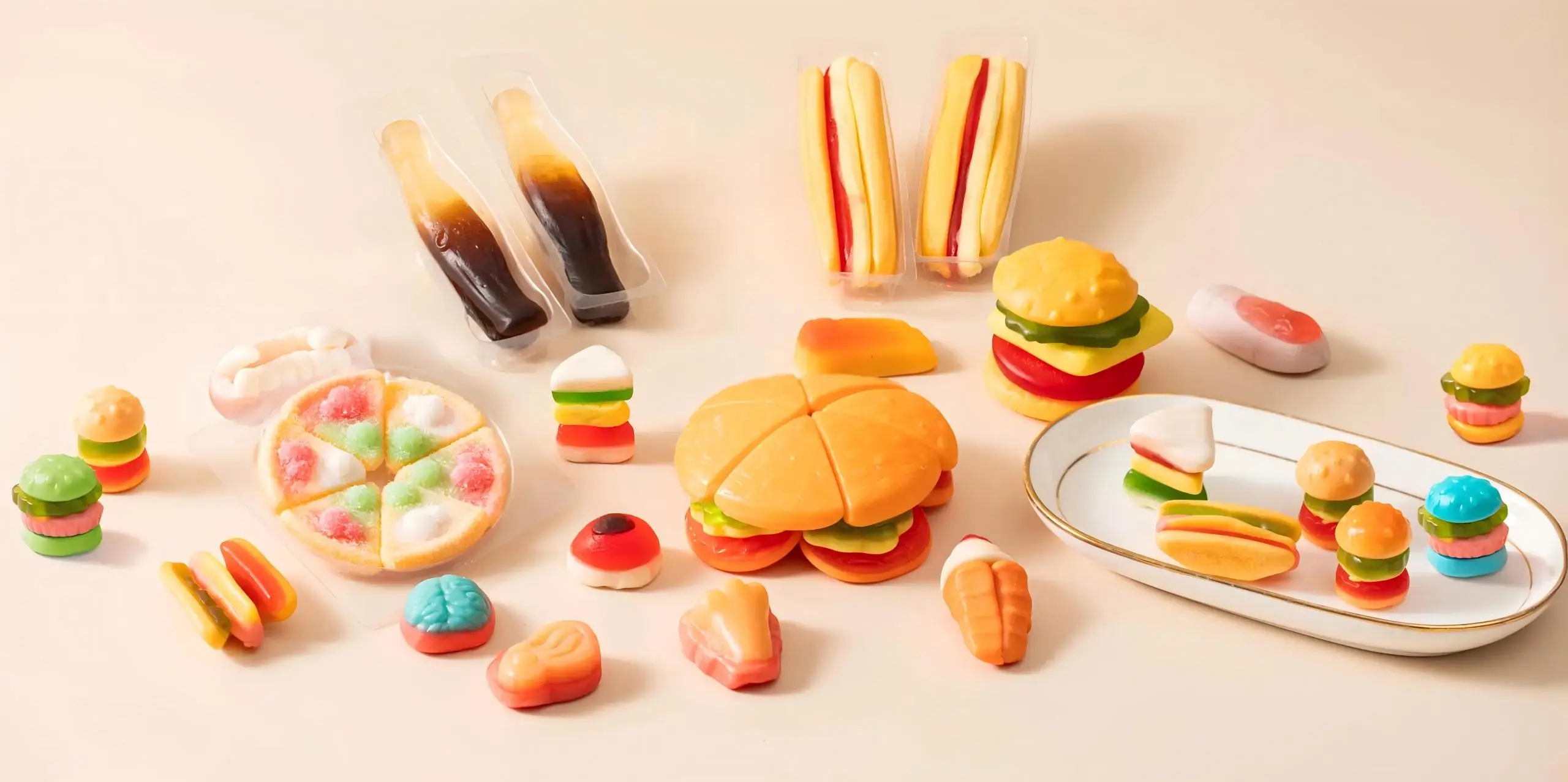 creative gummy candies