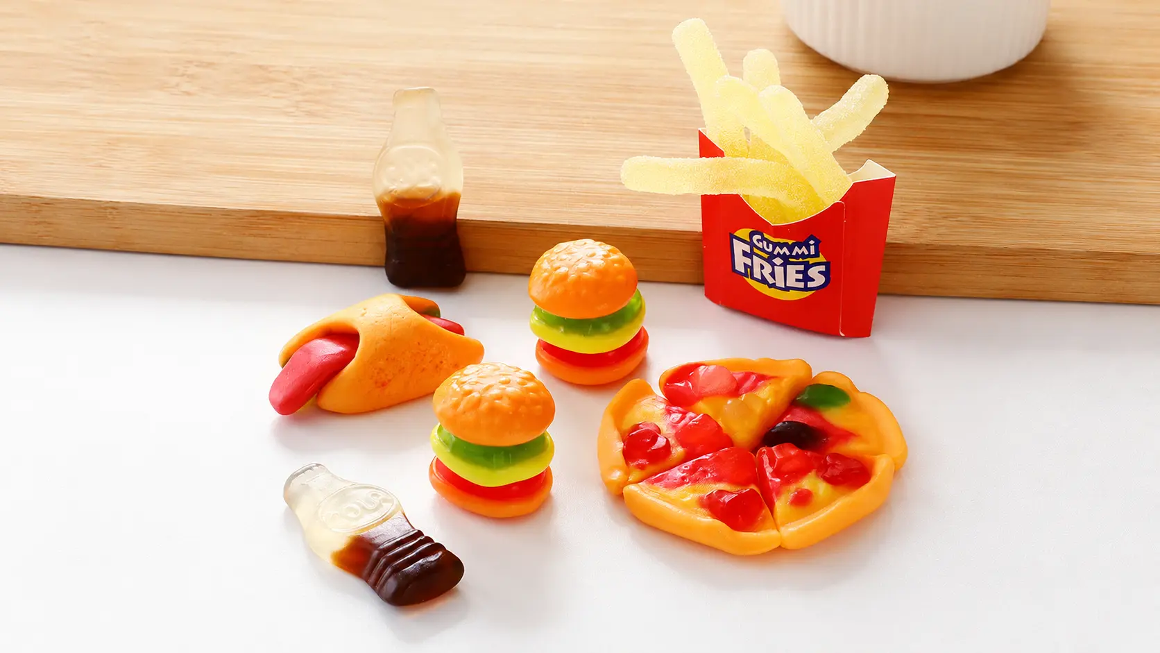 drink and food-inspired gummies