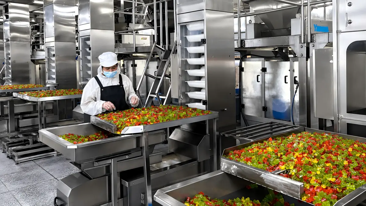 gummy candy production